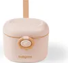 A pink and beige baby food container with a handle on top. Produktbild-Vorschau