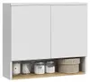 Hängeschrank Vicco Viktor Weiß/Artisan-Eiche 68 x 60 cm mit Produktbild-Vorschau 5