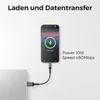 deleyCON 0,15m Micro USB Kabel Kurz Ladekabel Datenkabel Produktbild-Vorschau 6