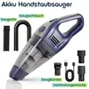Akku Handstaubsauger 15000Pa stark – Beutelloser Produktbild-Vorschau 3