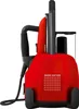 A red and black steam iron station is shown against a white background. Produktbild-Vorschau