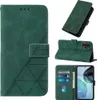 Hülle für Motorola Moto G72 Prägung Flip Leder Kartenfächer Produktbild-Vorschau 1