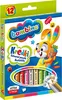 Pastelli a matita 12 colori in cornice di legno BAMBINO Anteprima dell’immagine prodotto 2