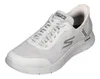 A white Skechers Go Walk sneaker is shown from a side angle against a white background. Voir les images du produit