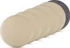Bestlivings 6er Pack Stuhlkissen taupe ⌀ 38 cm Kunstleder Produktbild-Vorschau 1