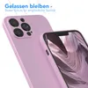 A close-up shot of a purple iPhone case, with a second phone partially visible in the foreground. Produktbild-Vorschau