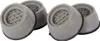 Four gray anti-vibration pads for appliances. Anteprima dell’immagine prodotto