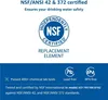 Marketing image showing NSF certification and product features. Anteprima dell’immagine prodotto
