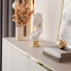 AURORA II Dreitürige Kommode Kaschmir mig schräge gold Produktbild-Vorschau 4
