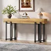Consolle stretta Tribesigns da 160 cm, in stile rustico - Anteprima dell’immagine prodotto 1
