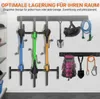 Sistema portabici da parete JustValue – 4 binari – 280 kg – Anteprima dell’immagine prodotto 10