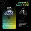 KED Spiri II Trend Allround Fahrradhelm Mit LED Licht Und Produktbild-Vorschau 4