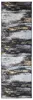 vidaXL Tappeto corridoio LESAKA, nero e oro, 50 x 450 cm Anteprima dell’immagine prodotto 1