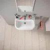 Duravit D-Code 2.0 WT, 650x460mm, Überlauf, weiß, 1 Stk. Produktbild-Vorschau 7