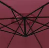 vidaXL Slunečník s hliníkovou tyčí 350 cm Bordeaux red Náhled obrázku produktu 7