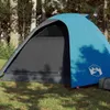 vidaXL Kuppel-Campingzelt 4 Personen Blau Wasserdicht Produktbild-Vorschau 2
