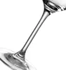 A close-up of the stem and base of a clear glass wine glass. Anteprima dell’immagine prodotto