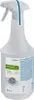 A white spray bottle of disinfectant with a label. Produktbild-Vorschau