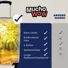 MuchoWow® Koffer Handgepäck Trolley Rollkoffer Kleine Produktbild-Vorschau 6