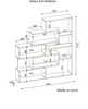 Bücherregal Weiß - Walnuss Marla "" Produktbild-Vorschau 8