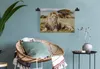 MuchoWow® Wandteppich Wandbehang Löwen - Wild - Afrika Produktbild-Vorschau 5