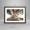 Gerahmtes Poster - Schwarzer Rahmen - Tiger Wild Baum - Produktbild-Vorschau 5
