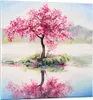 Bilder auf glas - Baum Abstraktion - 60x60cm - Glasbilder - Produktbild-Vorschau 1
