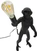 Stolná lampa Mauro Ferretti Monkey, čierna, 26 x 34 x 55 cm Náhľad obrázku produktu 3