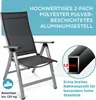 Gartenstuhl Hochlehner klappbar Produktbild-Vorschau 2