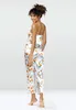 Langer Damenpyjama aus Satin – bequemer Pyjama mit Produktbild-Vorschau 2