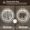 AIORBER LED-badspiegel, rond, met verlichting, Productafbeelding-voorbeeld 4