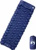 vidaXL Samonafukovacia podložka na spanie s vankúšom Navy Náhľad obrázku produktu 5