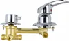 A close-up studio shot of a shower faucet valve assembly. Produktbild-Vorschau