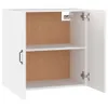 vidaXL Szafka ścienna biała 60x31x60 cm materiał Podgląd zdjęcia produktu 9