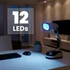 2x Tragbare Tischleuchte mit 12 LEDs, kabellos, Produktbild-Vorschau 2