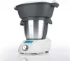 A white and gray multi-cooker is shown against a white background. Produktbild-Vorschau