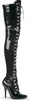 SEDUCE-3024 Damen Boots von Pleaser, Schwarz  , EU 40, US Produktbild-Vorschau 1