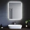 SONNI Badspiegel 80 x 60cm mit energiesparend Produktbild-Vorschau 2