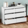 Schubladenschränke,  6 Schubladen mit Laufschienen, Kommode Produktbild-Vorschau 2