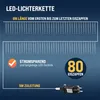 MONZANA® Lichterkette Eiszapfen LED Außen Innen 80 Zapfen Produktbild-Vorschau 3