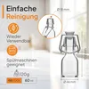 48x Glasflasche 60ml Flaschen zum Befüllen Einmachgläser Produktbild-Vorschau 7