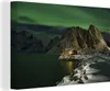 MuchoWow® - Leinwandbilder - Nordlichter auf den Lofoten, Produktbild-Vorschau 1