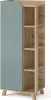 Szafka Midi Vicco Karen Sonoma/niebieski 50 x 128 cm z Podgląd zdjęcia produktu 1