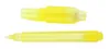 A yellow highlighter pen and its cap are shown against a white background. Produktbild-Vorschau