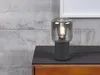 Trio Leuchten Tischleuchte Nico E27, schwarz, Metall/Glas Produktbild-Vorschau 4