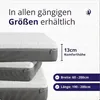 Hochwertige 7-Zonen Matratze - 90 x 200 cm - 13 cm - H2 & Produktbild-Vorschau 5