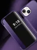 iPhone 15 Hülle, Schlank Kunstleder Klapp Ledertasche Produktbild-Vorschau 2