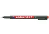 Edding 4-141002, Rot, Extrafein, Schwarz, Rund, 0,6 mm, Produktbild-Vorschau 1