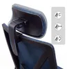 JAN NOWAK Ergonomischer Bürostuhl, dunkelblau, VECTOR – Produktbild-Vorschau 12