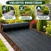 100 m² (2 m x 50 m) Unkrautvlies Schwarz F&R 100 g/m² – Produktbild-Vorschau 8